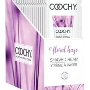 Coochy Shave Cream new Fragrance Floral Haze. Coochy Rash Free Shave Cream dramatically reduces cuts