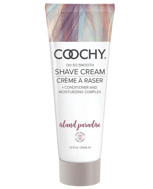 Classic Erotica Coochy Rash Free Shave Cream new fragrance Island Paradise dramatically reduces cuts