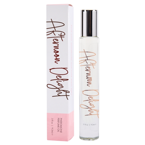 CGC Perfume with Pheromones Afternoon Delight 0.3 fluid ounce from Classic Erotic. Afternoon Delight Fragrance with Pheromones. Get ready for a playful tryst with Afternoon Delight