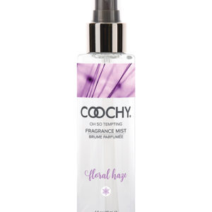 Coochy Body Mist Floral Haze Fragrance 4 fluid ounces from Classic Erotica. Spritz and go fragrance body mist. Gentle and refreshing Coochy fragrances are now available in a fine body mist. Pick from your favorite Fruity Fresh