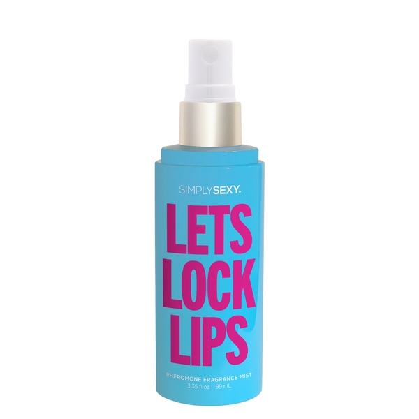 Simlpy Sexy Pheromones Body Mist Lets Lock Lips 3.35 fluid ounces from Classic Erotica. Let's Lock Lips Pheromone Fragrance Mists. Features: blends with skin pH to create a sexy scent unique to you. Enhances your natural pheromone production. Increases yo