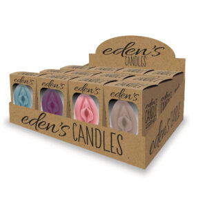 Ignite your senses and indulge in the ultimate relaxation experience with Edenâs Candles. Our exquisite 3-inch vanilla-scented candles are designed to create a soothing ambiance that will transport you to a world of bliss. Available in both the beautifu
