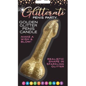 Introducing the Glitterati Penis Cake Candle â because why settle for boring when you can have a 4-inch