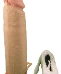 The Perfect Extension 7 inches. Harnessed extension.  The Perfect Extension was designed to answer countless requests for an extension that could be used with or without an erection yet soft and comfortable for your partner and at the same time rigid enou