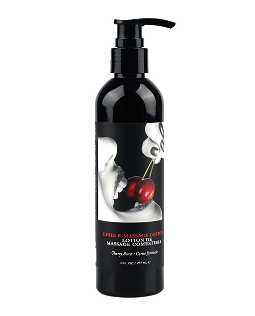 EDIBLE MASSAGE LOTION CHERRY 8OZ