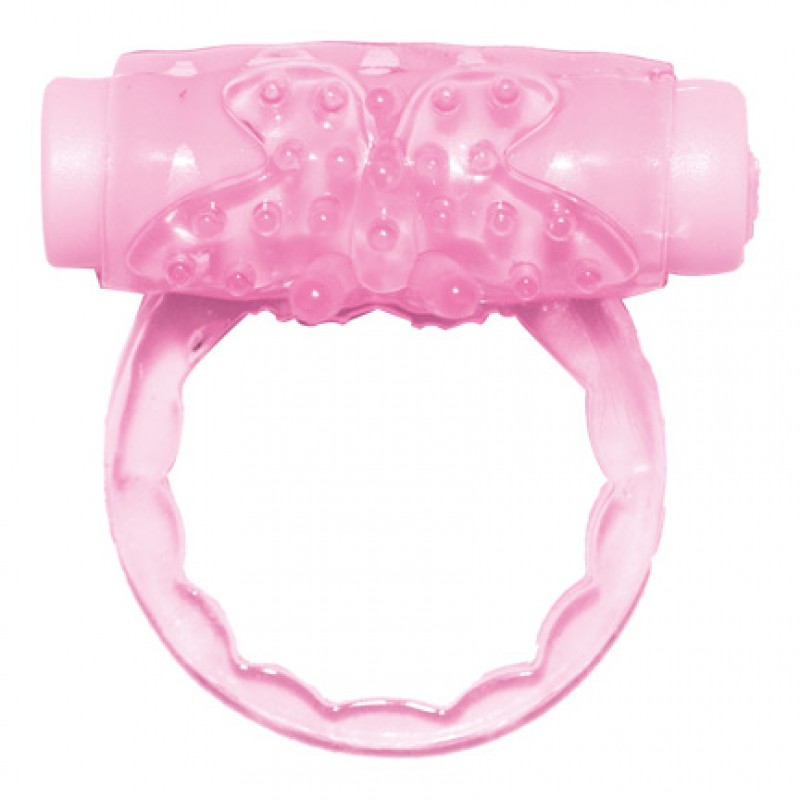 Humm Dinger Turbo Vibrating Cock Ring Magenta from Hott Products. When you strap on the Humm Dinger Turbo