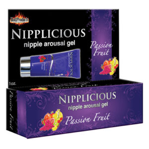 Nipplicious Passion Fruit 1 ounces Tube from Hott Products Unlimited. Arousal Gel stimulate your nipples to the extreme with this tingly
