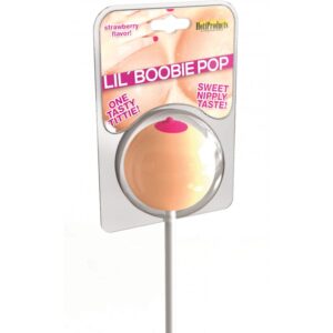 Lil Boobie Candy Lollipop from Hott Products Unlimited. Sweet nipply taste! Great party favor!