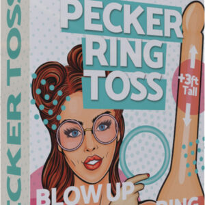 Inflatable Pecker Ring Toss Game from Hott Products Unlimited. Inflatable Pecker Ring Toss Play Set comes complete with six plastic rings to toss and a blow up penis. This complete little fun Pecker Party Pack will help you and your friends get down to s