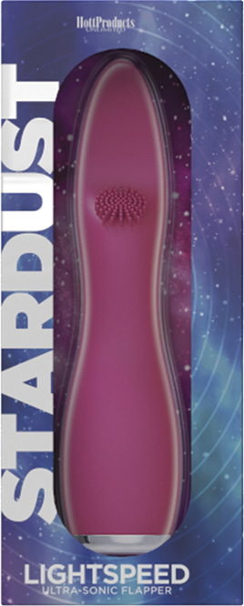 (WD) Stardust Light Speed Toy with Ultra Sonic Flapper Tongue Tip from Hott Products Unlimited. Reach for the stars. Ready to take your next sexual encounter into Lightspeed? Well
