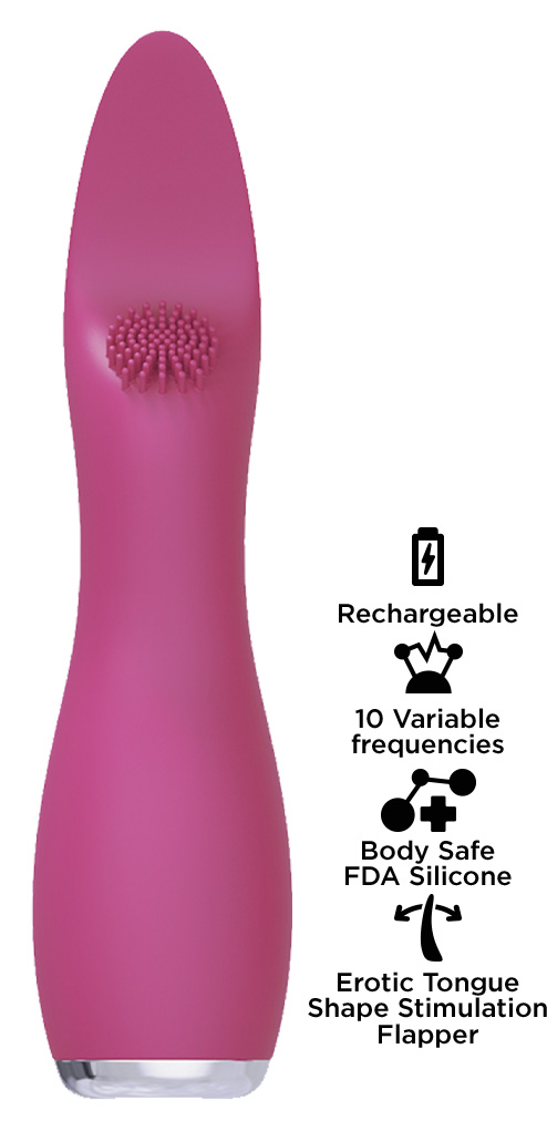 (WD) Stardust Light Speed Toy with Ultra Sonic Flapper Tongue Tip from Hott Products Unlimited. Reach for the stars. Ready to take your next sexual encounter into Lightspeed? Well