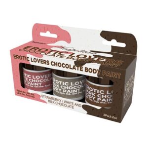 Erotic Lovers Chocolate Body Paints White Chocolate