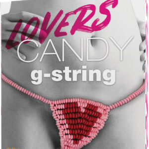 Lovers Candy G-String Panty from Hott Products Unlimited. Candy G-String Bra for Lovers! Heart shape design and tasty treat. Features: edibles