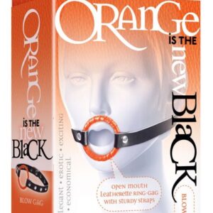 9'S BLACK BLOW GAG OPEN MOUTH
