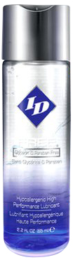 ID Free Water Based Personal Lubricant 2.2 fluid ounces. Water Based Personal Lubricant is Glycerin free and Paraben free