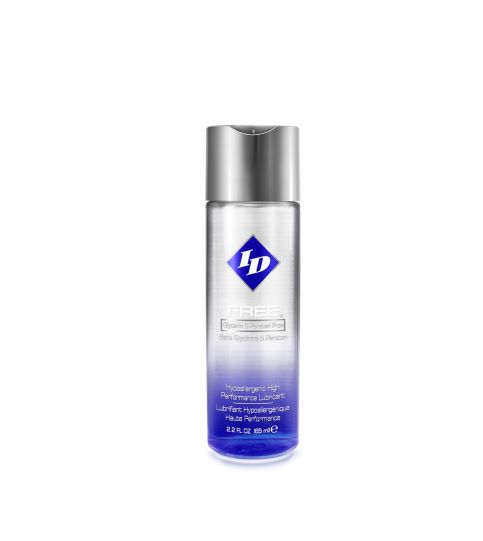 ID Free Water Based Personal Lubricant 2.2 fluid ounces. Water Based Personal Lubricant is Glycerin free and Paraben free