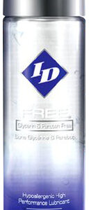 ID Free Water Based Personal Lubricant 4.4 fluid ounces. Water Based Personal Lubricant is Glycerin Free and Paraben Free