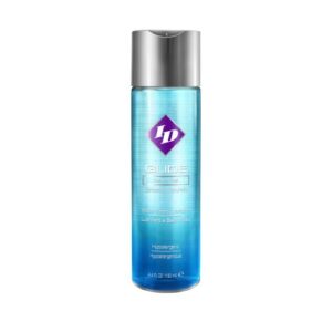 ID Glide Natural Feel Water Based Personal Lubricant with a convenient Flip Top Cap. ID Glide provides you with all the slip you could ask for in a water based lubricant! Use it during couples intimacy or masturbation to enhance the sensation and make all