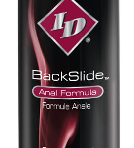 ID Backslide Anal Formula Personal Lubricant. Backslide is one of ID's most creative formulas because it was made with a specific use in mind. They have spent two years developing Backslide to create this uniquely blended formula to make every anal experi