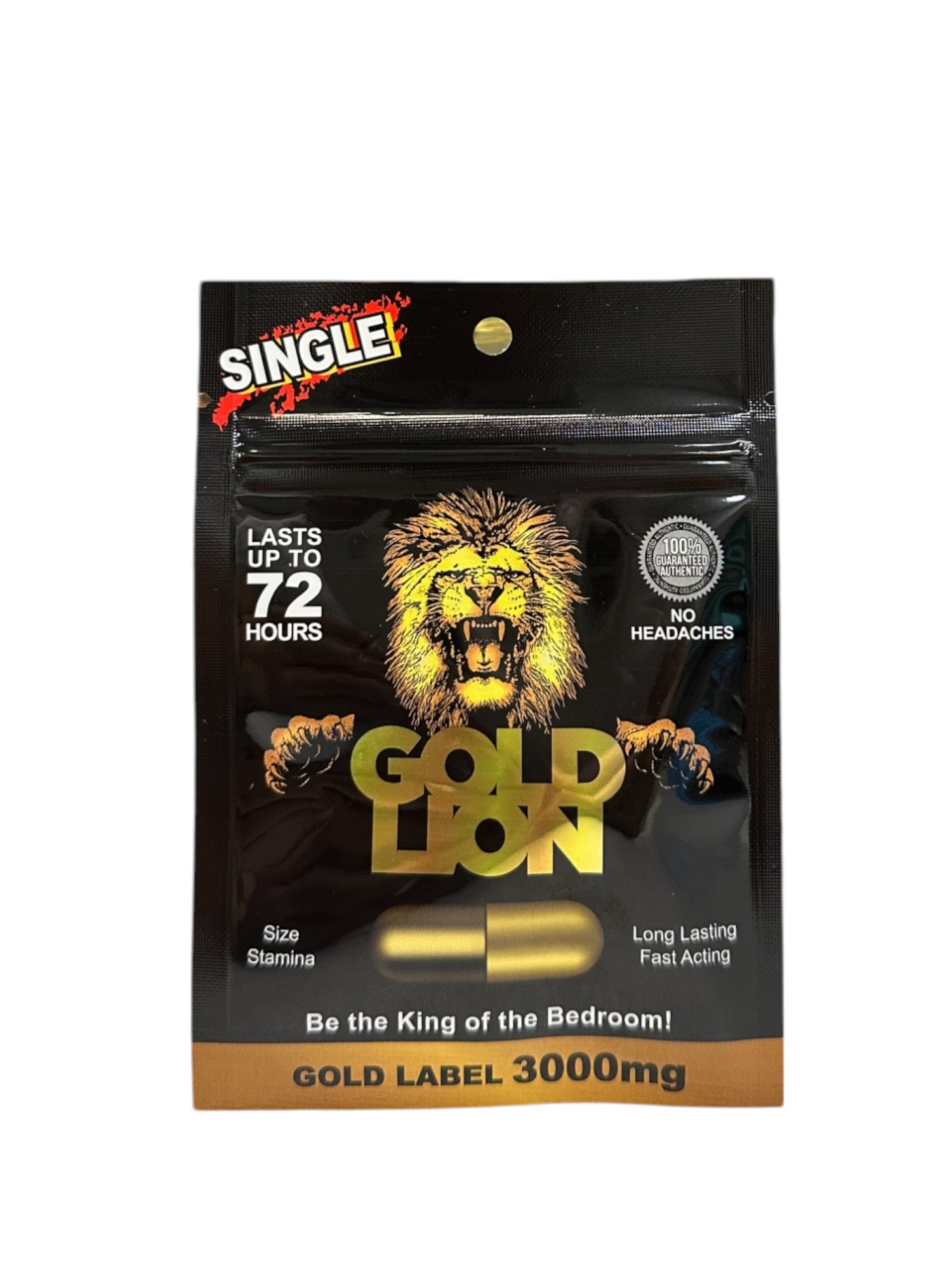 GOLD LION PILL SINGLE