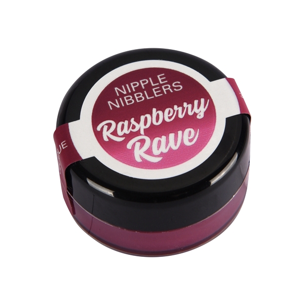 Nipple Nibblers Cool Tingle Balm Raspberry Rave 3g e or approximately .10 ounce from Classic Erotica. Add a new level of cool to foreplay with Nipple Nibblers tingle balm. The kissable formula provides a tasty and delightfully tingling sensation for enhan