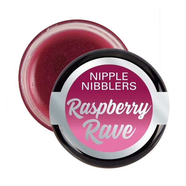 Nipple Nibblers Cool Tingle Balm Raspberry Rave 3g e or approximately .10 ounce from Classic Erotica. Add a new level of cool to foreplay with Nipple Nibblers tingle balm. The kissable formula provides a tasty and delightfully tingling sensation for enhan