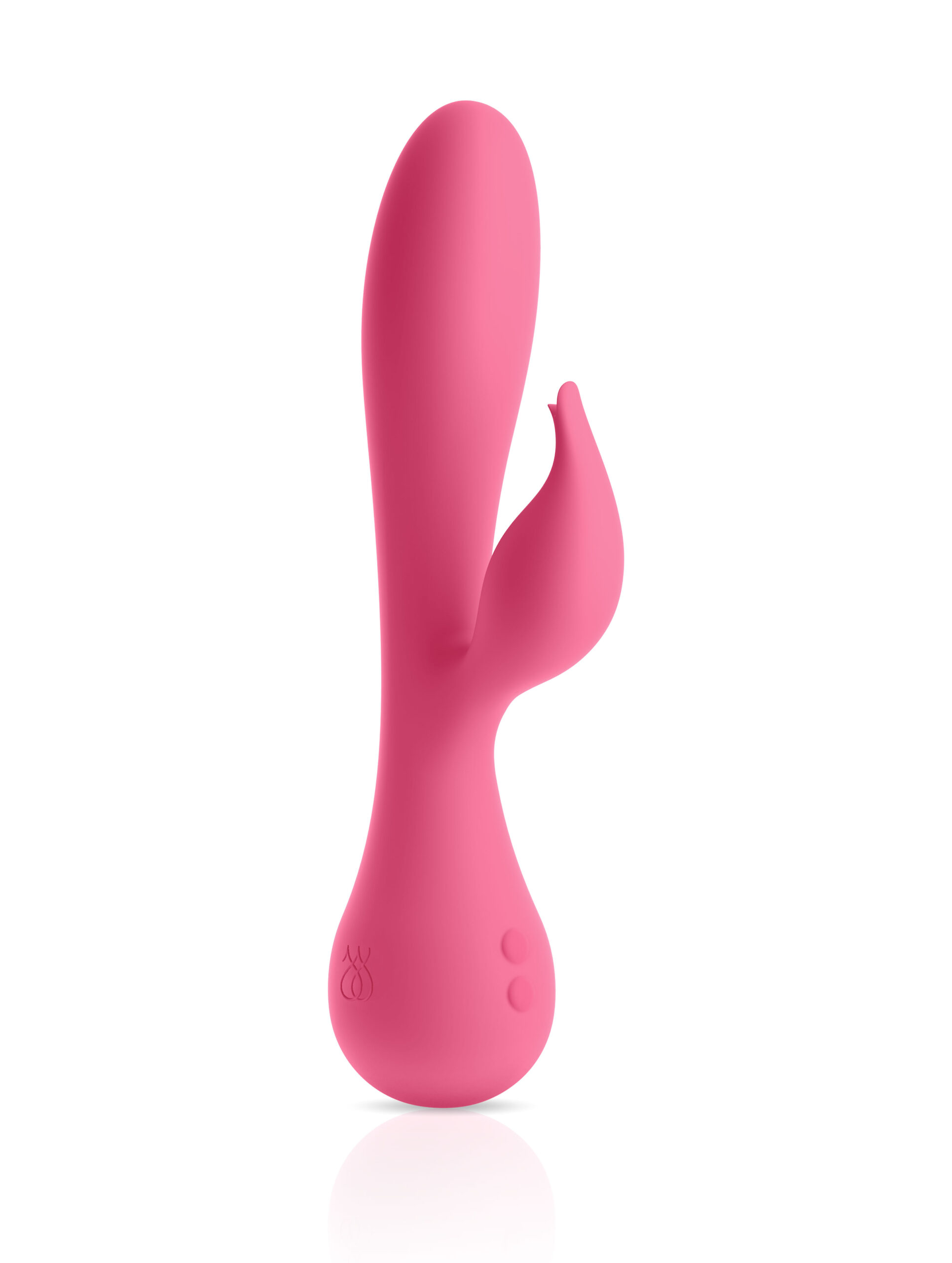 JimmyJane Glo Rabbit Heating Vibrator Pink from Pipedream Products. The Glo Rabbit Vibrator is the first of its kind to incorporate a warming sensation on the inside with a fluttering Clitoral stimulator on the outside. The extremely powerful motor is enh