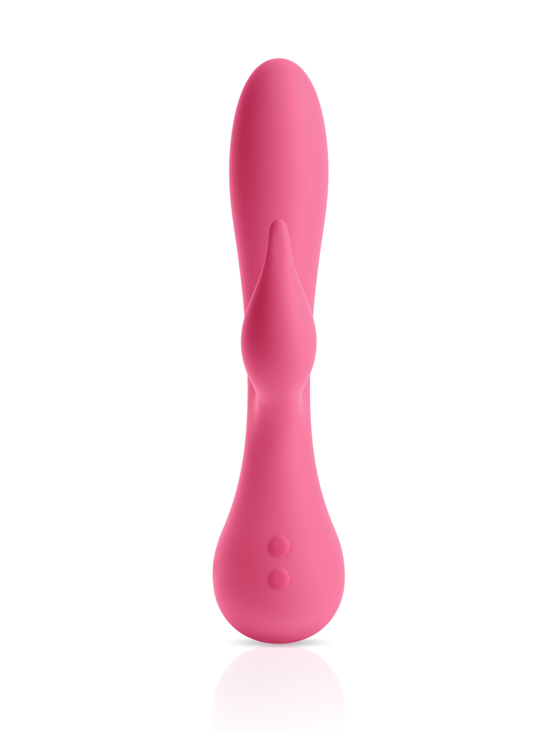 JimmyJane Glo Rabbit Heating Vibrator Pink from Pipedream Products. The Glo Rabbit Vibrator is the first of its kind to incorporate a warming sensation on the inside with a fluttering Clitoral stimulator on the outside. The extremely powerful motor is enh