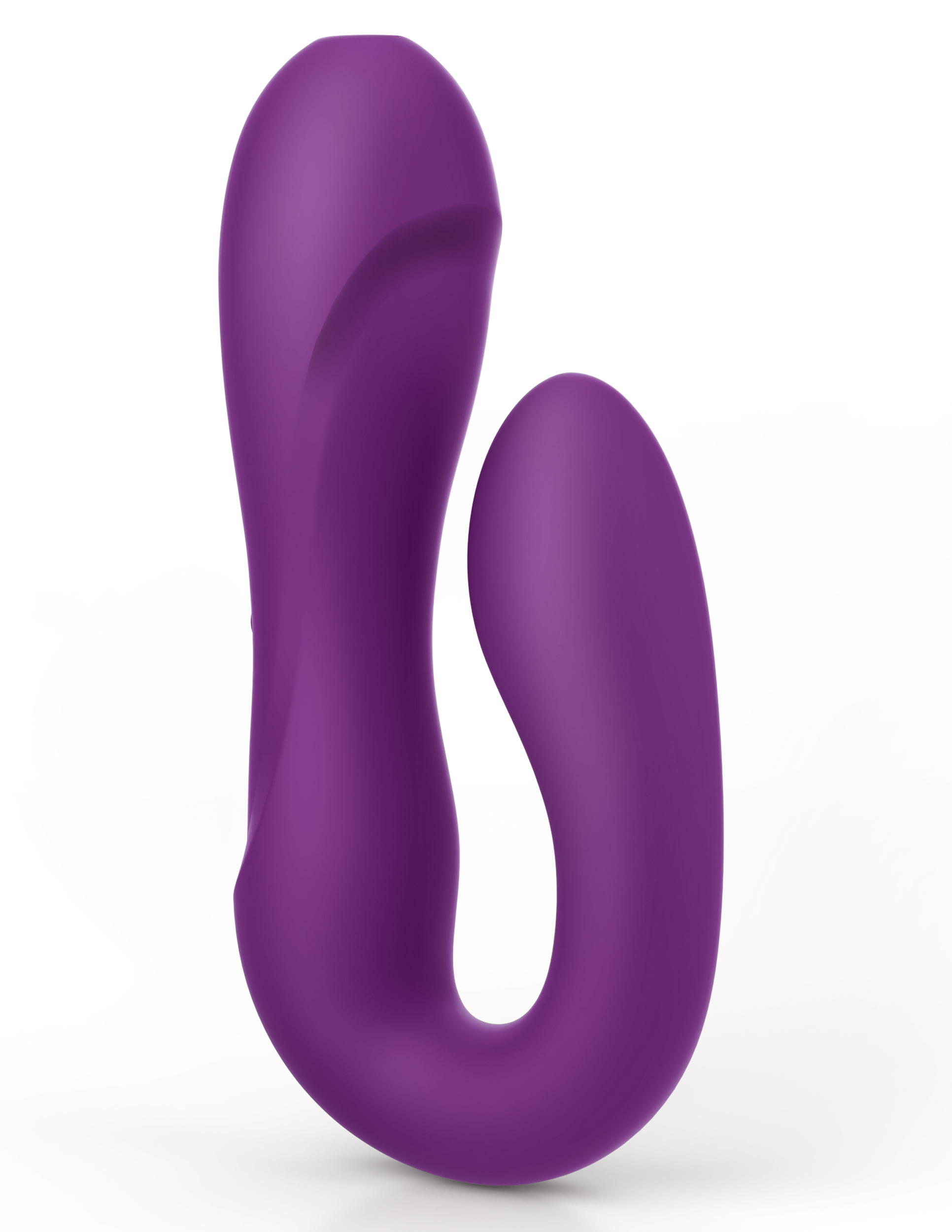 JimmyJane Reflexx Rabbit 1 Vibrator from Pipedream Products. The unique u-shape design of the vibrator is more than just for looks it hugs your pelvic region to deliver the perfect amount of pressure. Both your G-Spot and Clitoris will be simultaneously