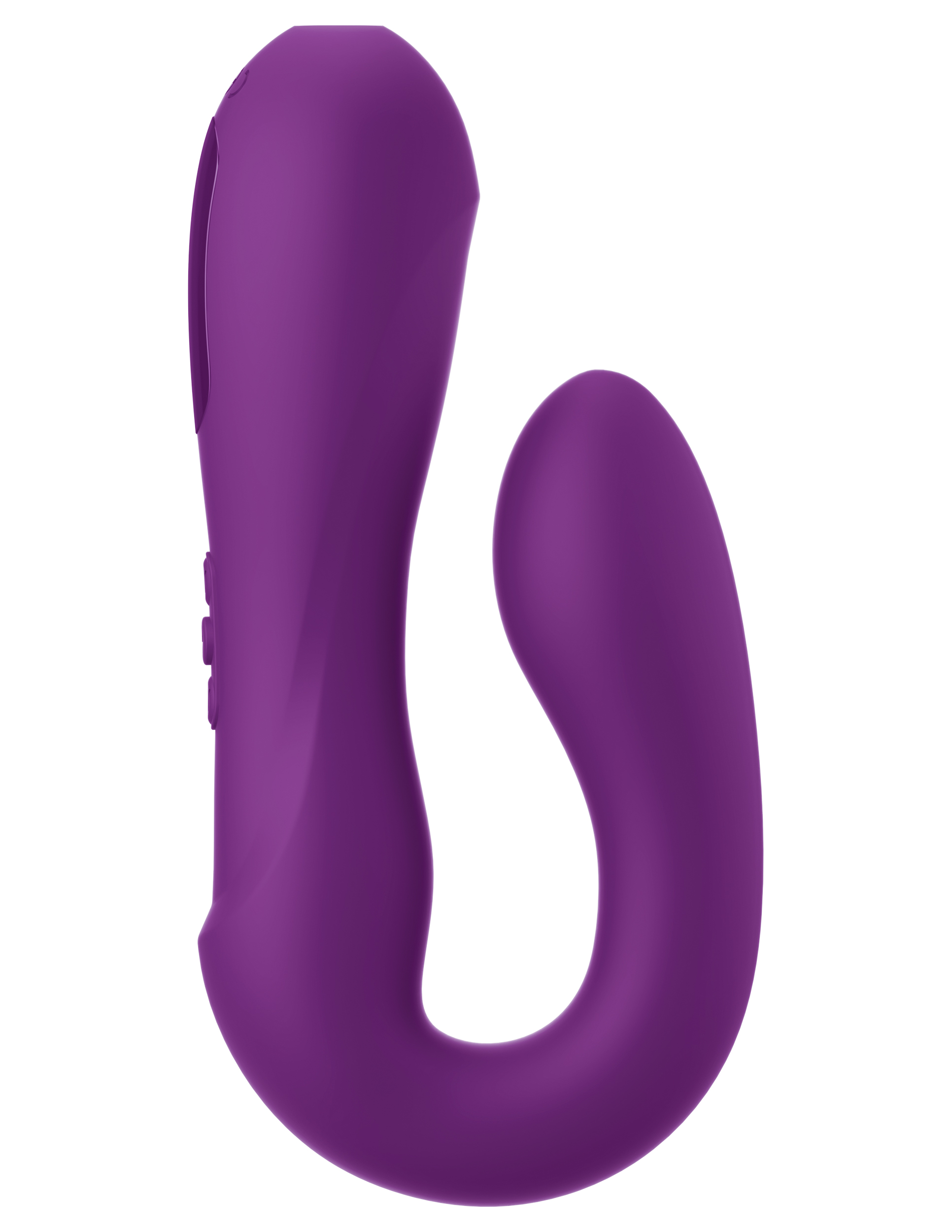 JimmyJane Reflexx Rabbit 1 Vibrator from Pipedream Products. The unique u-shape design of the vibrator is more than just for looks it hugs your pelvic region to deliver the perfect amount of pressure. Both your G-Spot and Clitoris will be simultaneously