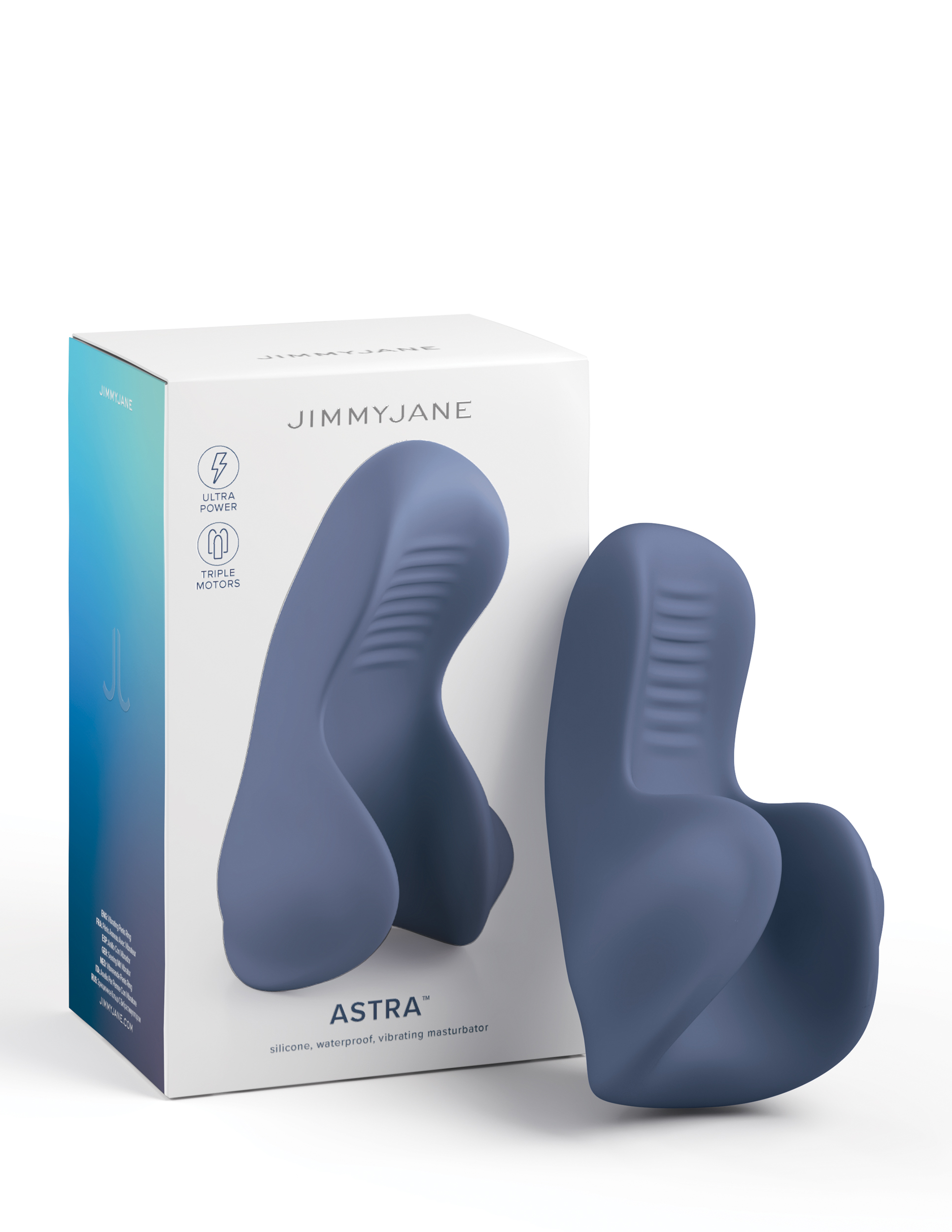 JimmyJane Astra Automatic Male Stroker from Pipedream Products. Meet the male vibrating stroker designed for high tech play. Created with not one