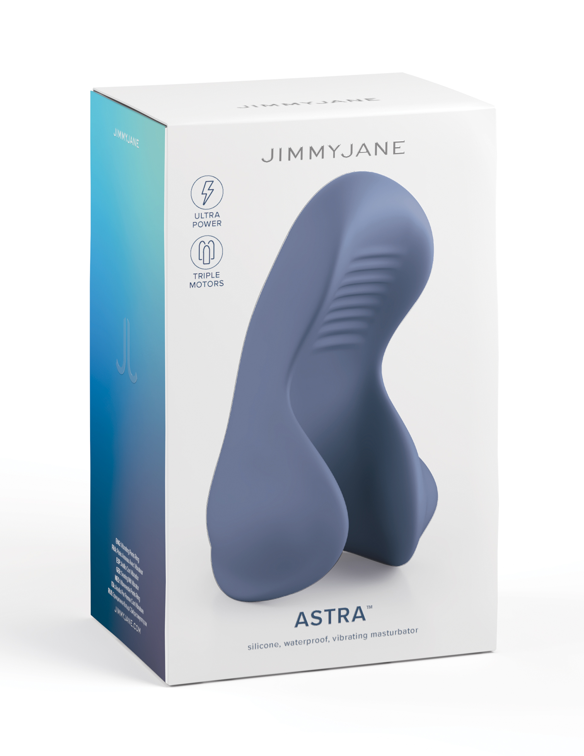 JimmyJane Astra Automatic Male Stroker from Pipedream Products. Meet the male vibrating stroker designed for high tech play. Created with not one