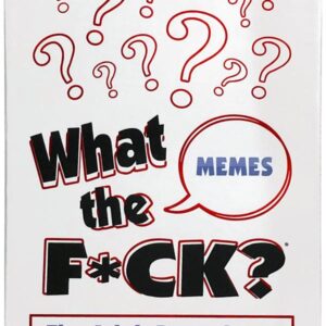 What The F*ck Meme Game from Kheper Games. What the F*ck? Memes. KHEBG017  What the F*ck? Memes. Our What the F*ck! Brand of humor with memes and captions.  Each player receives 5 meme cards and 5 caption cards.  Match memes to captions or match captions