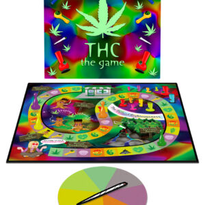 Kheper Games THC Game the psychedelic game of pot themed challenges and dares. The psychedelic game of pot themed challenges and dares. The winner is the first player to make it to the marijuana clinic. Game includes: a 7.5 inches by 8.75 inches game boar