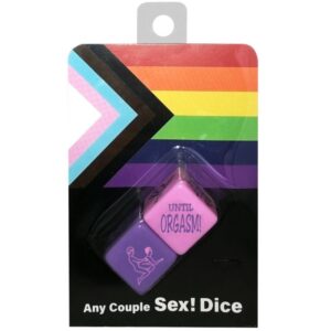 Any Couple Sex! Dice Game from Kheper Games. Any Couple Sex Dice. The Sex Dice game that works for any couple. The purple die instructs you what to do