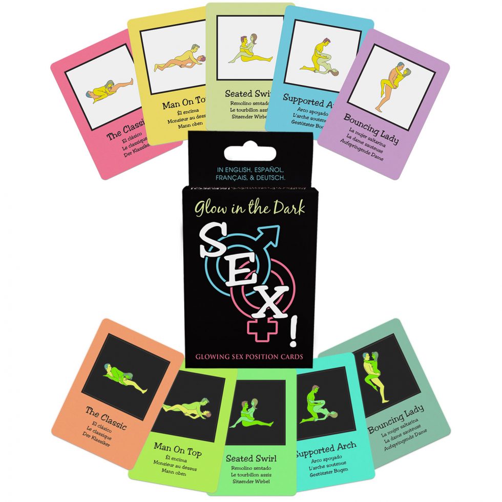 Glow-In-The-Dark Sex! Cards from Kheper Games. Kheper Games