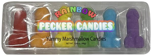 Rainbow Pecker Candies Yummy Marshmallow candies from Kheper Games. Rainbow Pecker Candies. KHENV058 Rainbow Pecker Candies. May be a little late to push this for Bunny treats. Or way early for next year. Your favorite Easter treat