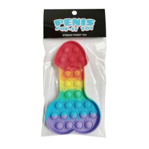 Penis Pop-It Toy from Kheper Games. Stress Fidget Toy. Penis Pop-It Toy. NV.093 Penis Pop-It Toy. The trendy fidget toy that now is for adults. Adults need the feeling of popping bubble wrap to help them destress. In a fun pecker shape. Categories Party G