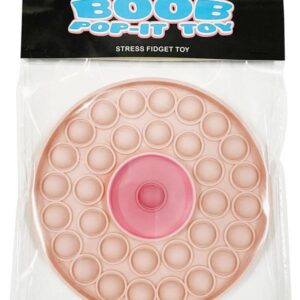 Boob Pop-It Toy from Kheper Games. Stress Fidget Toy. Boob Pop-It Toy. NV.094  Boob Pop-It Toy.  The trendy fidget toy that now is for adults.  Adults need the feeling of popping bubble wrap to help them destress. In a fun boob shape. Categories Party