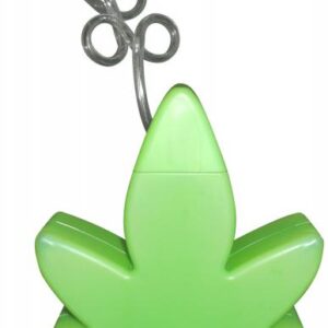 Potleaf Cup from Kheper Games. Celebrate mainstream marijuana culture by totting around this Pot Leaf party sipper. Bring it to your next music festival or 420 party. The cup glows in the dark and makes the party