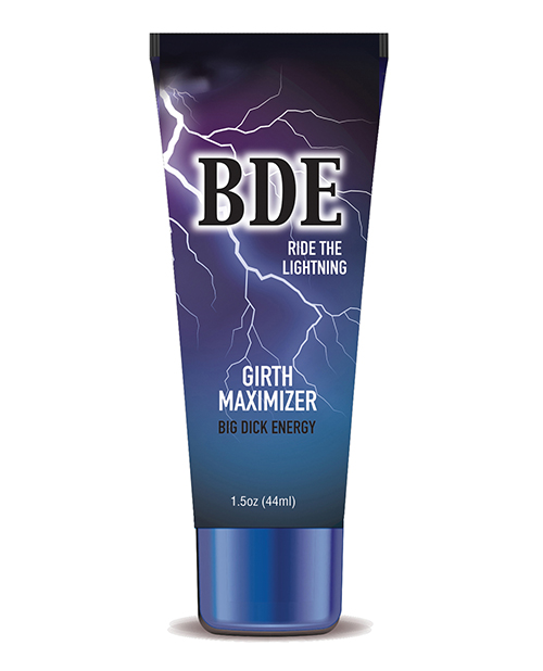Big Dick Energy Ride the Lightning BDE Girth Maximizer from Little Genie Productions. Dick Energy Girth Maximizing Cream is specially formulated to increase girth in the male anatomy. Enjoy increased sexual pleasure for both you and your partner with BDE