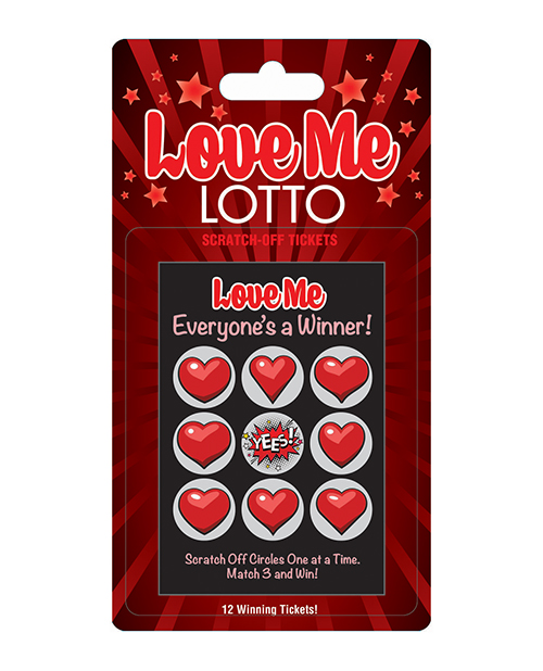 Love Me Lotto Scratch Off Tickets. Keeping the romance and excitement going is easy with these fun scratch off loving lotto tickets