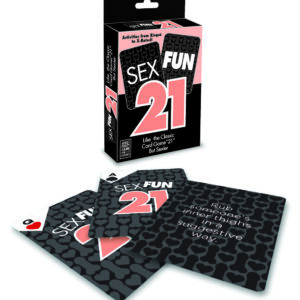 Sex Fun 21 Card Game from Little Genie. Like the Classic Card Game