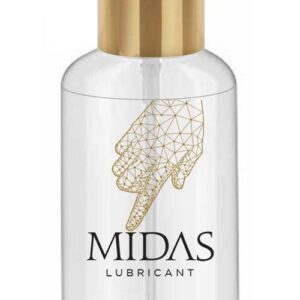 Midas Lube 2 fluid ounces 510K from Little Genie Productions. Midas is our super slick lube formula that glides on like liquid velvet and easily rinses off of skin with water. Delight in feeling every sensation with this water based lubricant that minimiz