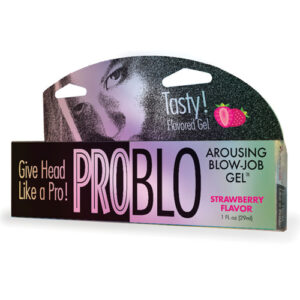 Problo AHH Some Blow Job Gel Strawberry flavor 1 fluid ounce. A tasty way to give head! Blow your manâs mind with the best oral sex of his life! Just a squirt or two of this numbing spray will allow you to give a better blow job by desensitizing your ga
