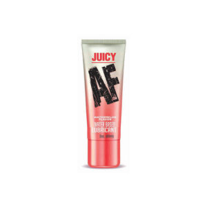 Juicy AF Lube Watermelon 2 ounces from Little Genie. Natural water based lubricant.   Ingredients: water