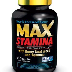 MAX STAMINA 30PC BOTTLE