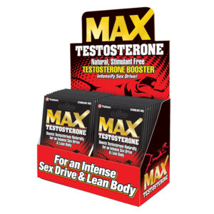 MAX TESTOSTERONE 24PC DISPLAY