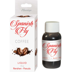 Spanish Fly Liquid 1 fluid ounce Renshen-Pseudo Coffee from Nasstoys of New York. Seeking to awaken your desire? Kick your libido into high gear and get your blood flowing with Nasstoys Famous Spanish Fly. This great tasting liquid can be dropped directly