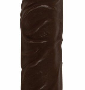Afro American Whopper Vibrating 7 inches Brown Dong. Finally a dildo sculpted for the size feel and pleasure of the real thing! The Real Skin Afro American Whoppers 7 inches super flexible dong